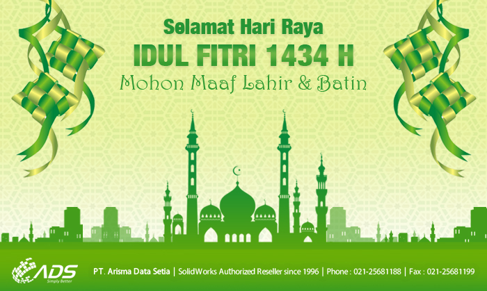 Selamat idul fitri 1434