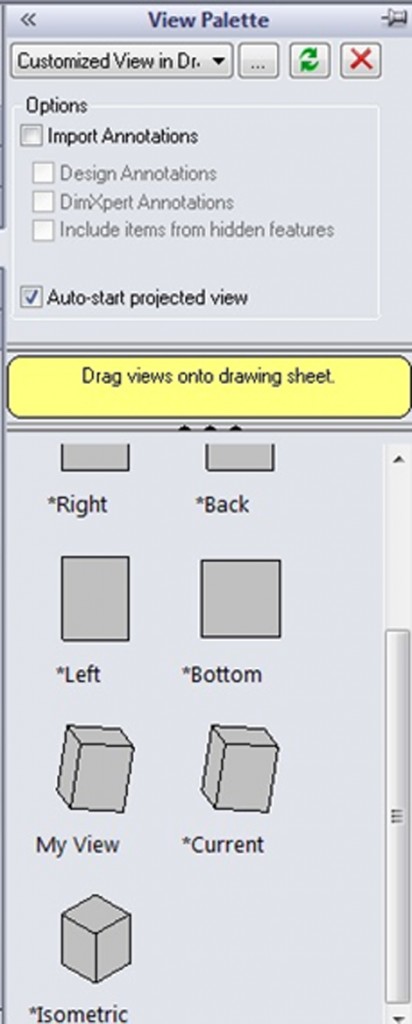 Tutorial Solidworks Indonesia : Customize View dalam Detail Drawing ...
