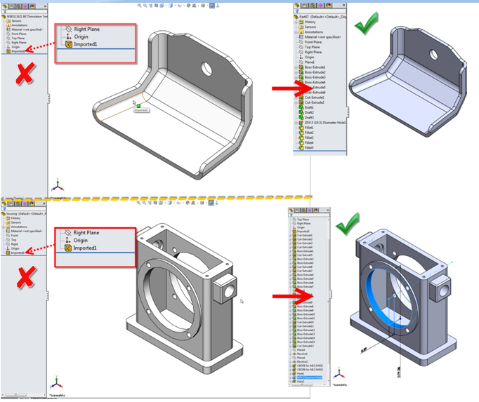 Direct Editing File Impor Pada SolidWorks | Reseller SolidWorks Indonesia