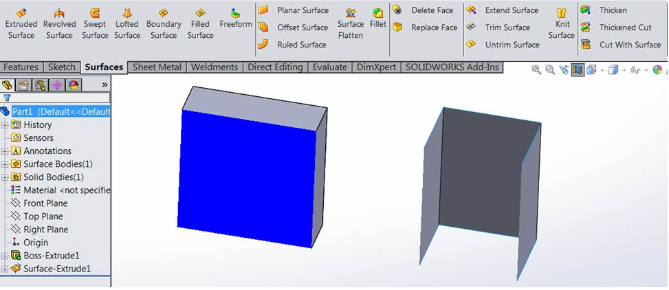 Surface Modelling Pada Solidworks | Reseller SolidWorks Indonesia