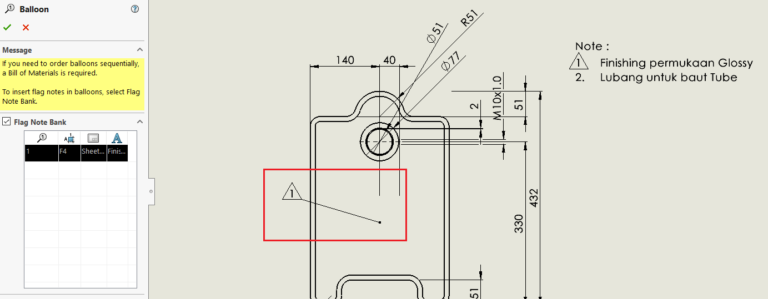 3 LANGKAH MEMBUAT SOLIDWORKS DRAWING LEBIH CEPAT