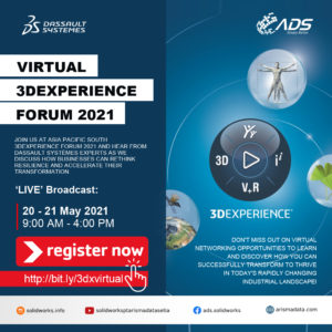Forum Virtual 3DEXPERIENCE Asia Pacific South 2021