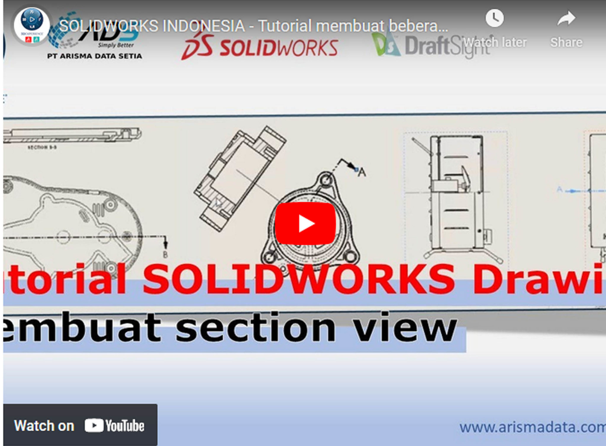 Tutorial Membuat Beberapa Tipe Section View Pada Detail Drawing ...